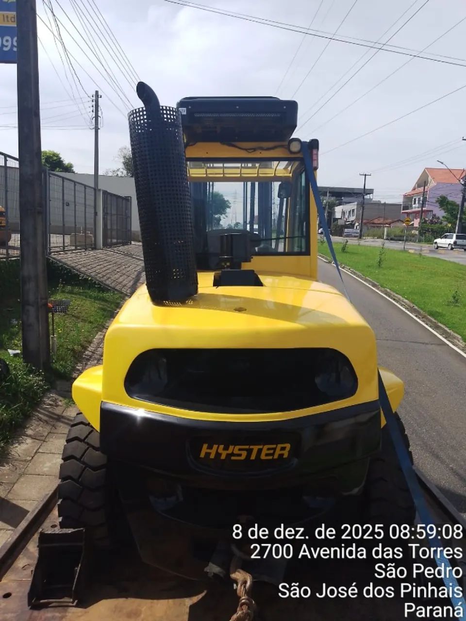 Empilhadeira Hyster H190FT, Cap. 09 toneladas - Foto 3