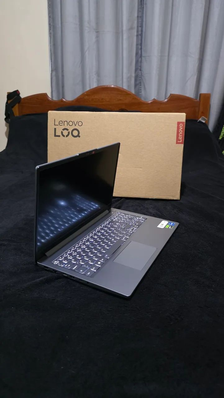 Notebook Gamer Lenovo LOQ, RTX 3050 6gb, LACRADO - Foto 3