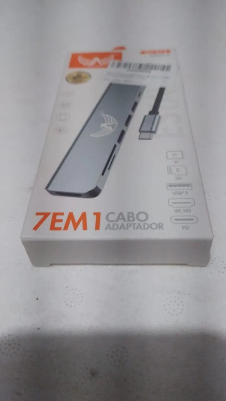 HUB 7em1 tipo C. 4K HD64275304224387120