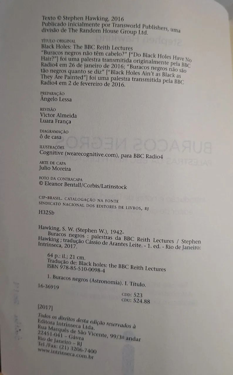 Livro Buracos Negros  - Foto 3