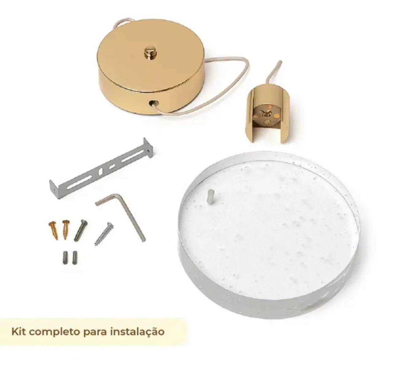 Pendente lustre cristal kit 2 unidades - Foto 4