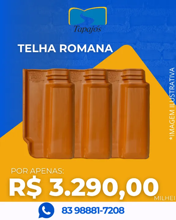 Telha Romana na Tapajós Madeiras