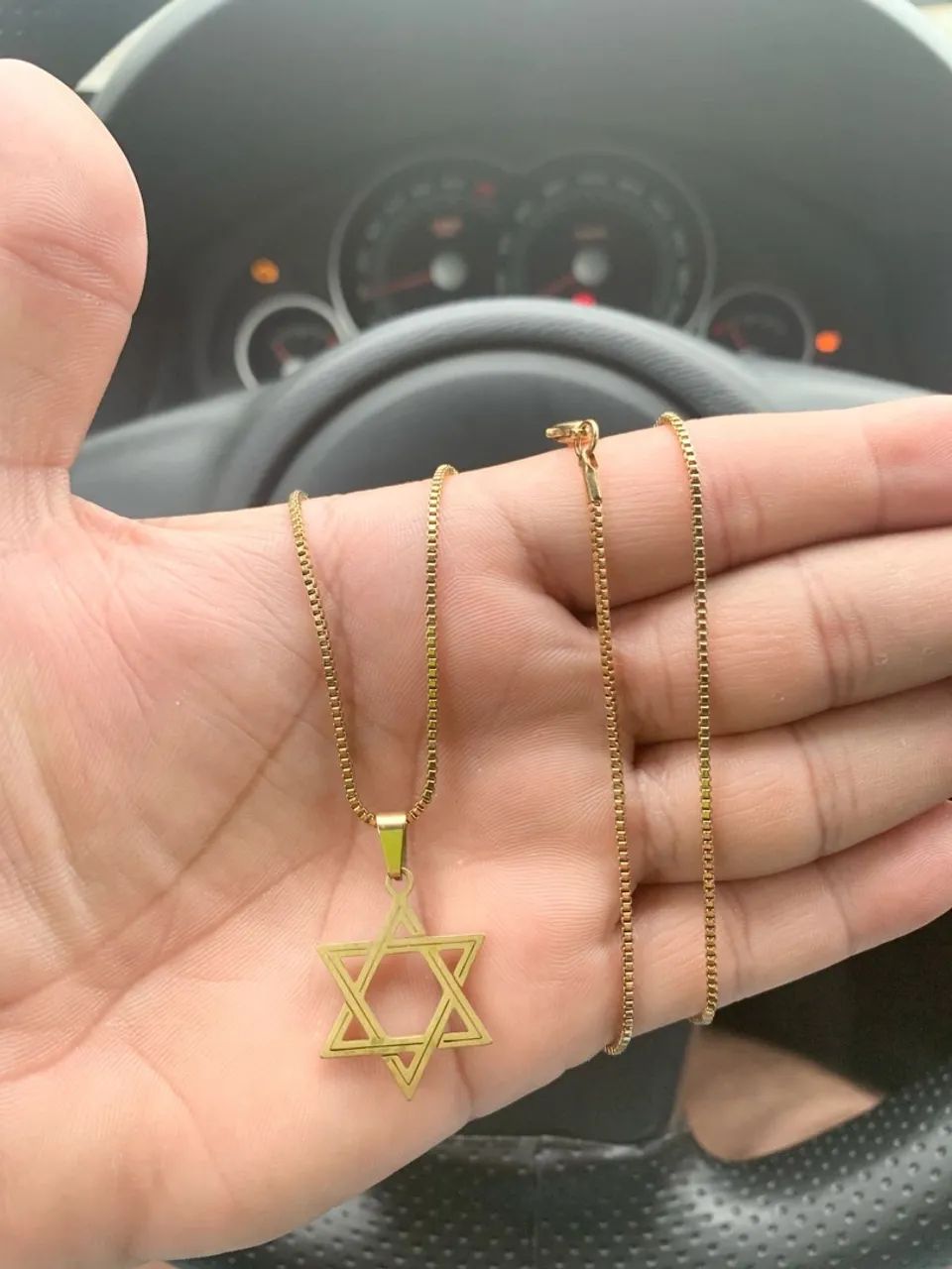 Corrente + Pingente masculino 18K ?