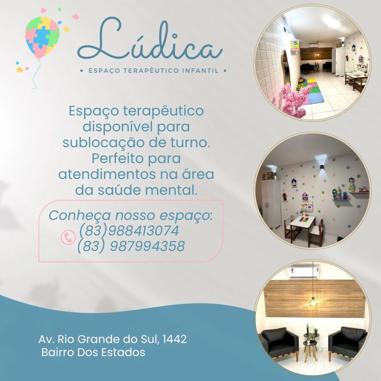 Sublocação de Espaço Terapêutico