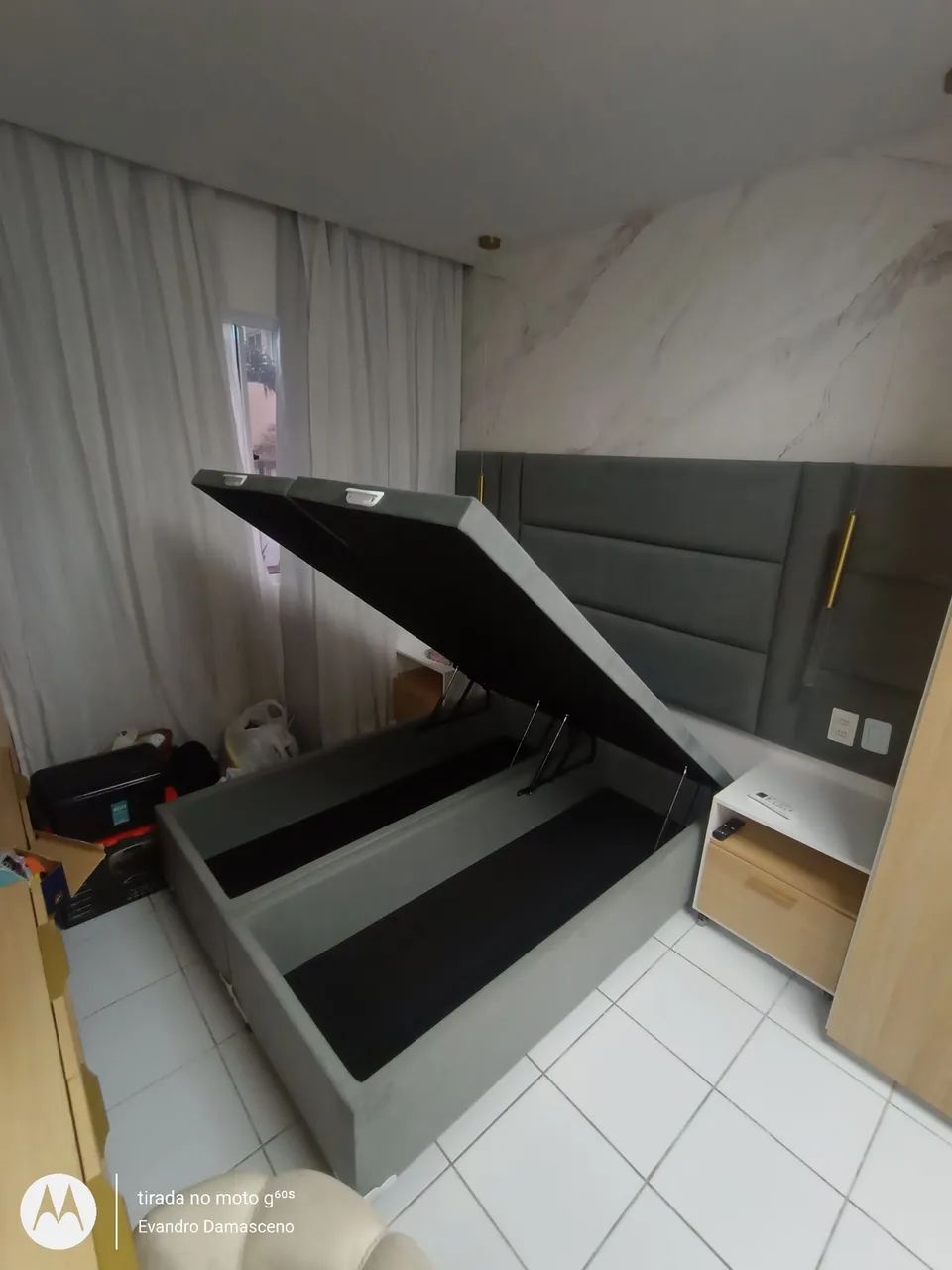 Cama Box Queen com Baú - Foto 4