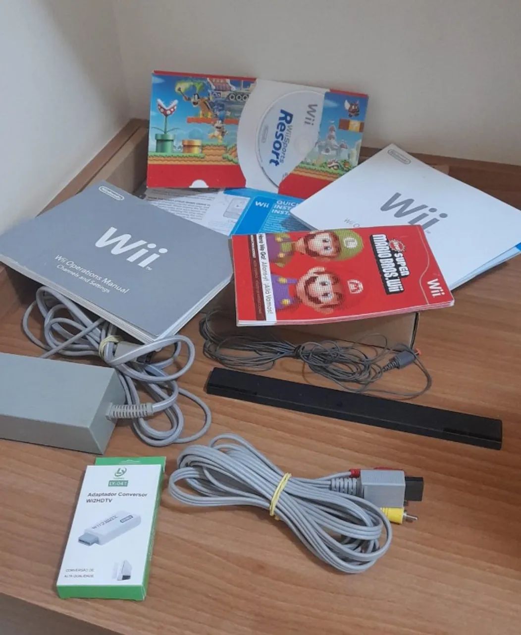 Nintendo Wii Black Completo com Caixa64292479743874121