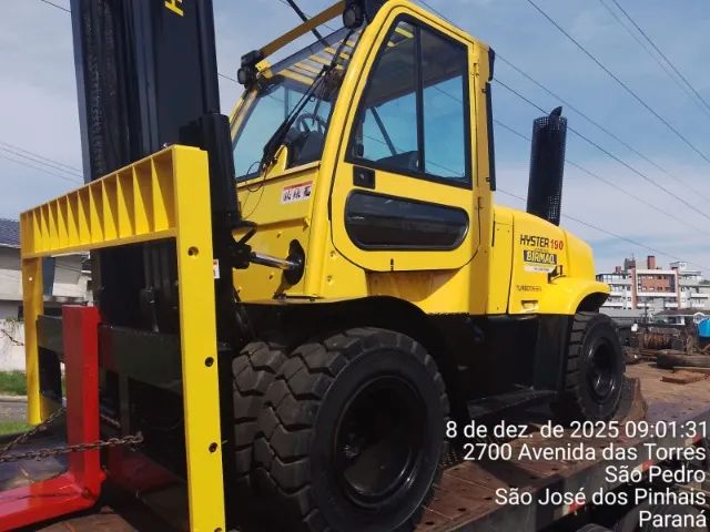 Empilhadeira Hyster H190FT, Cap. 09 toneladas - Foto 2