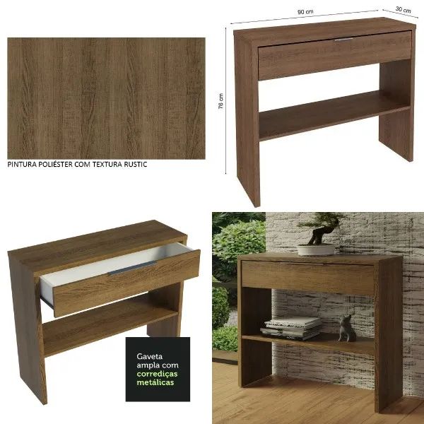 Conjunto de Mesa, Cadeiras, Aparador e Poltronas embalados - Preço de Dia das Mães - Foto 5