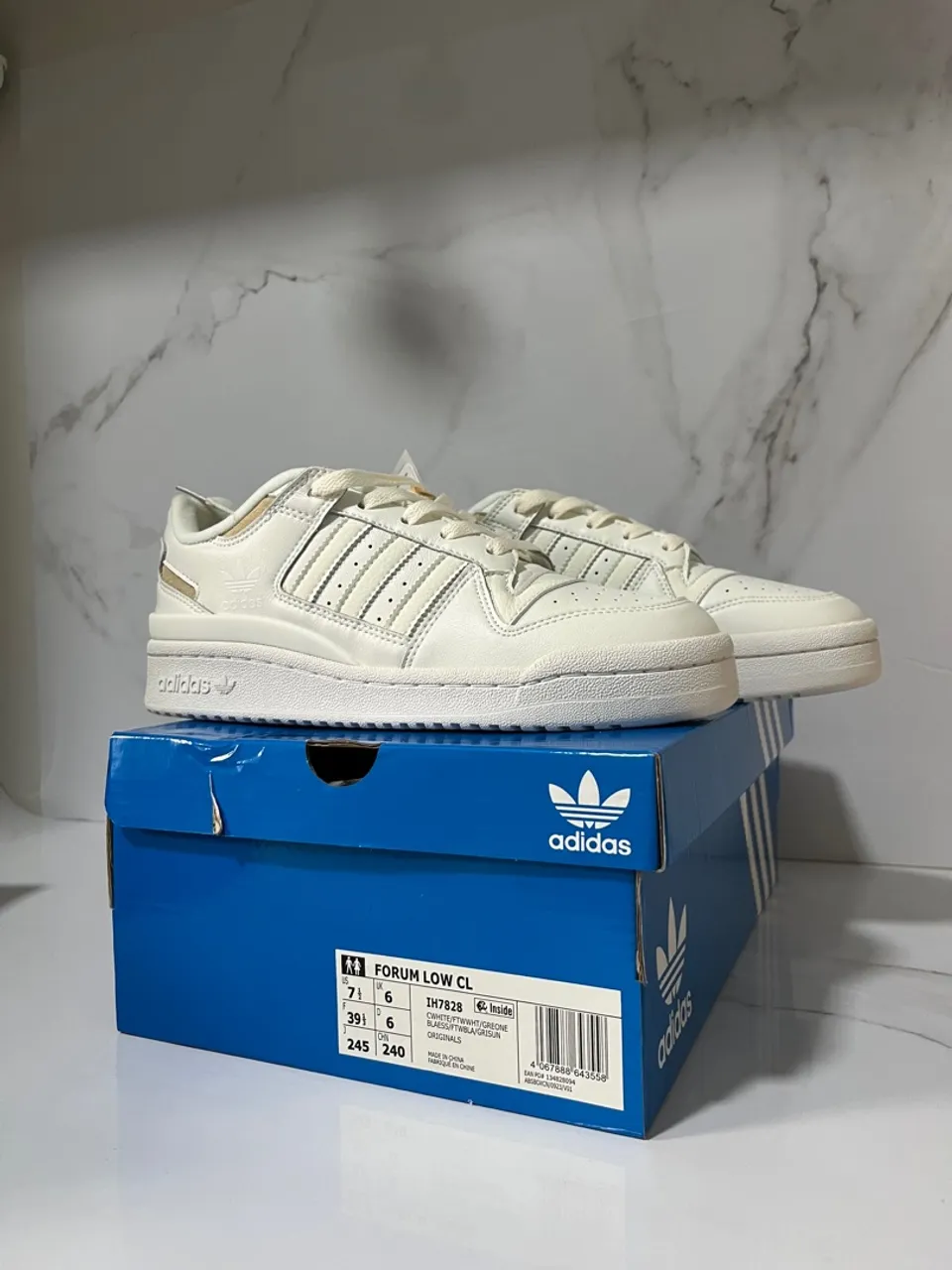 Adidas Forum Low CL Branco - Novo na Caixa Tamanho 37