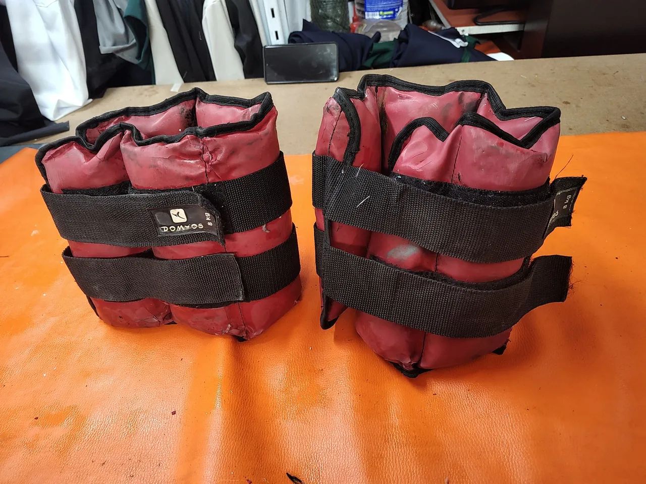 Pesos com velcro,8kg - Foto 3