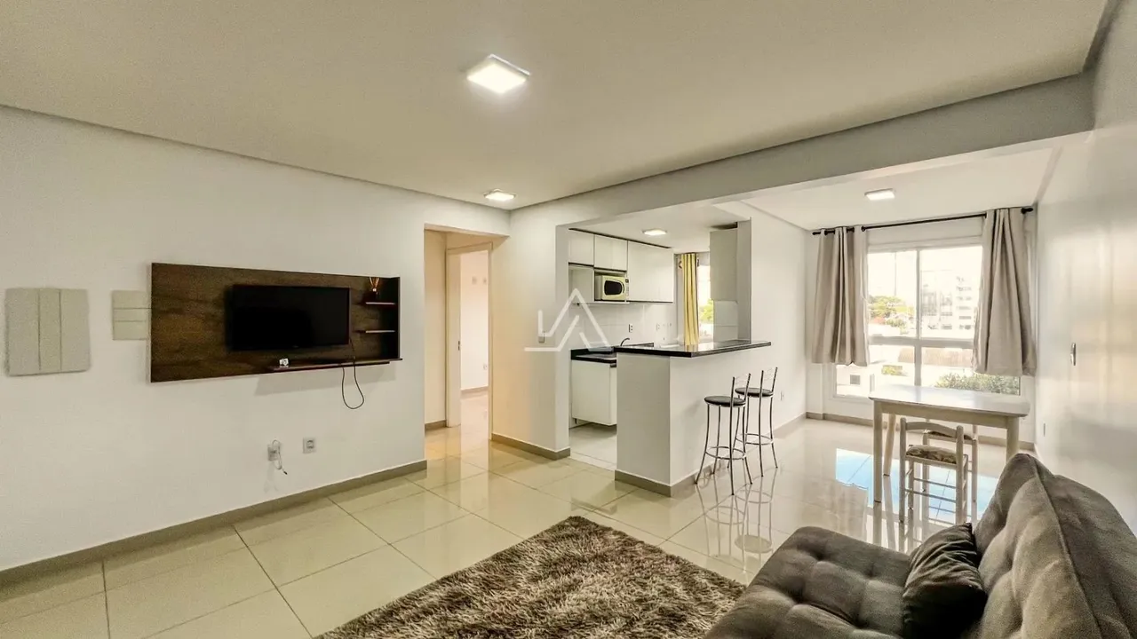 APARTAMENTO 1 DORMITORIO SEMIMOBILIADO PARA LOCAÇÃO COM VAGA DE GARAGEM, DENTRO, PASSO FUN