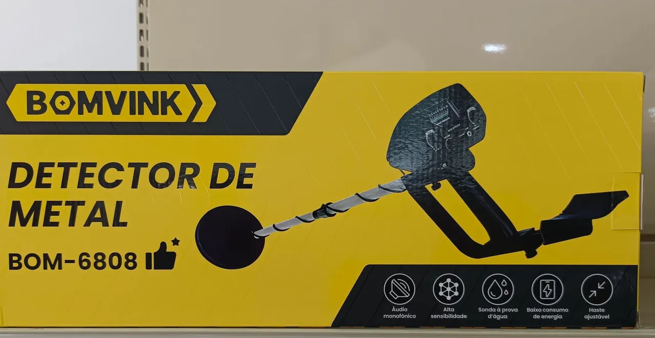 Detector de Metal Bomvink BOM-6808