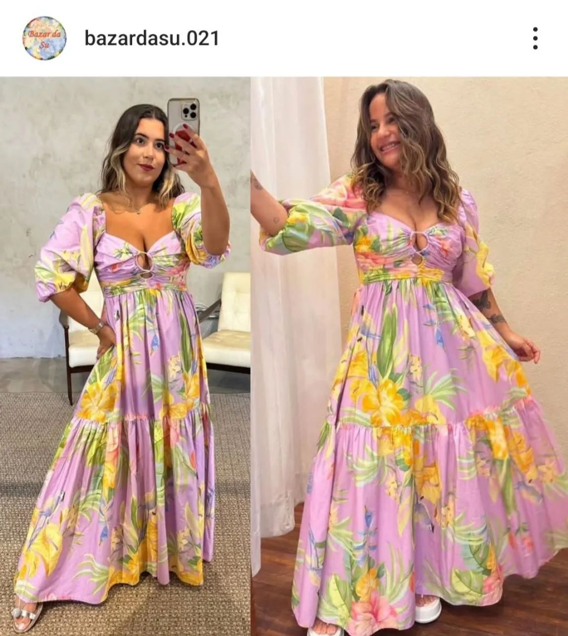 Vestido cropped oasis tropical - Farm