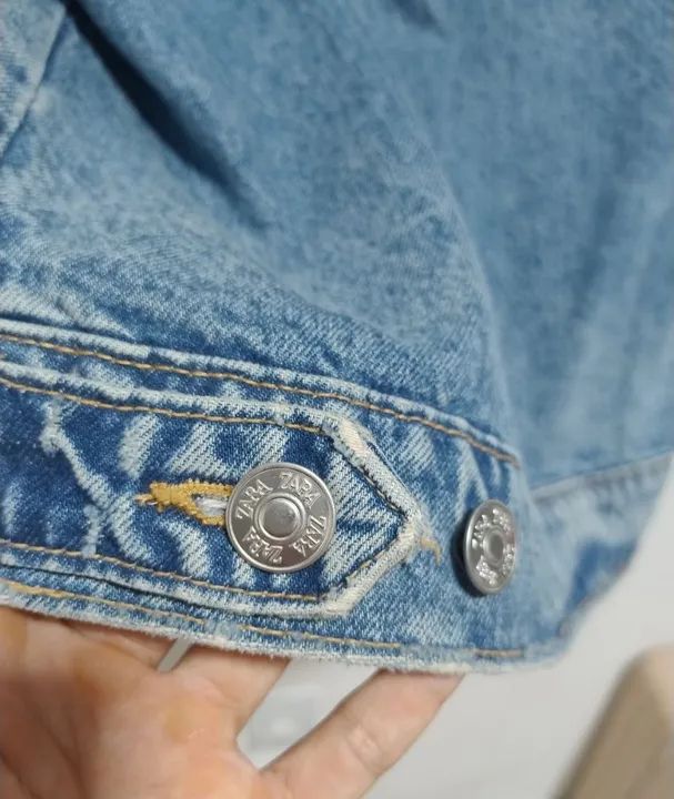 Jaqueta oversized feminina ZARA (GG) - Foto 4