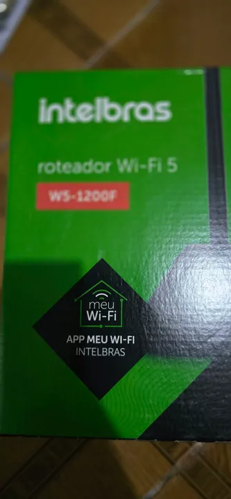 Roteador Intelbras w5 1200f wi force