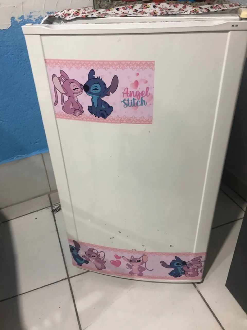 Frigobar com Design  - Stitch
