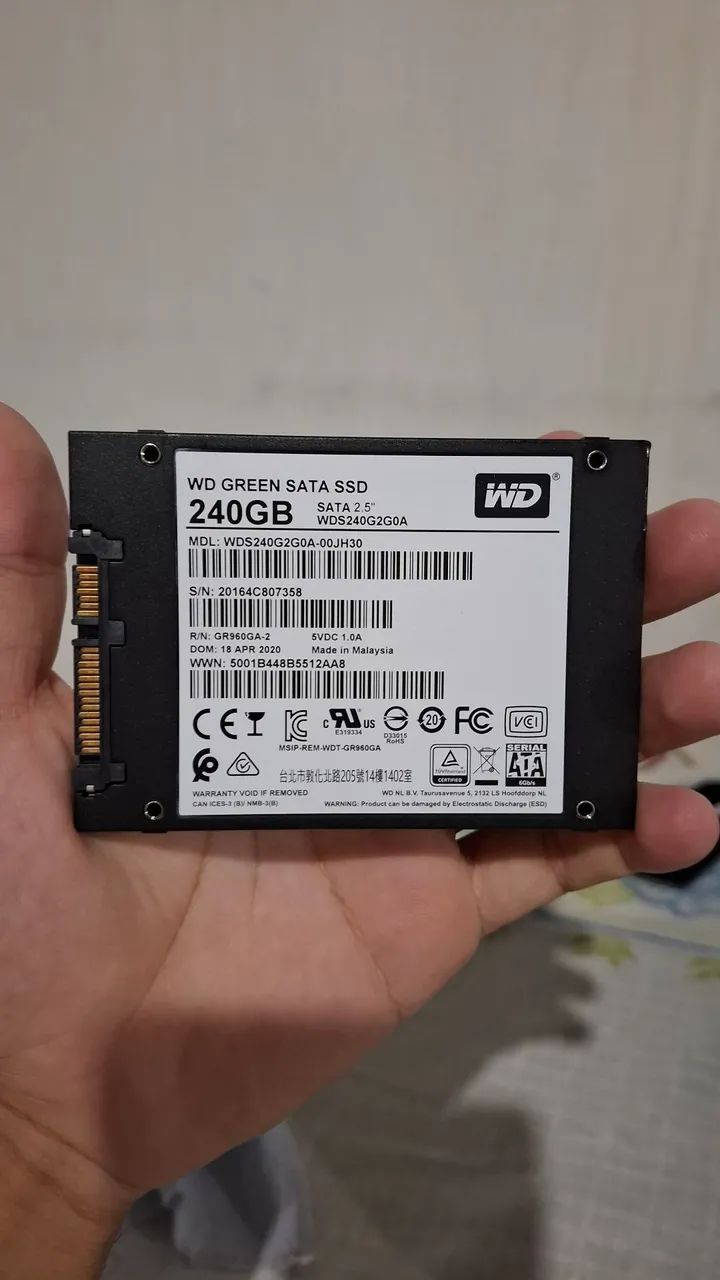 SSD WD GREEN 240GB - Foto 3