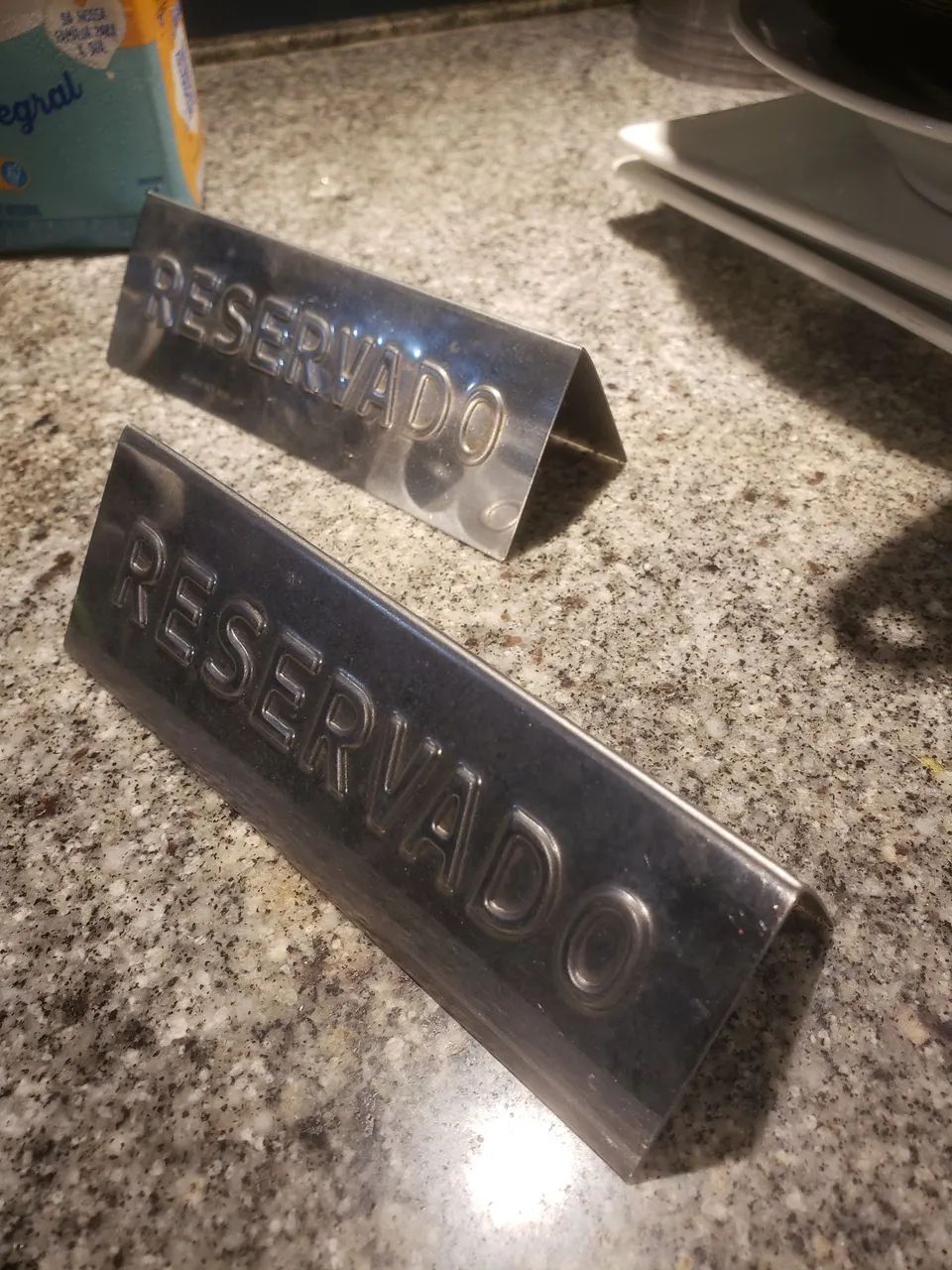 Vendo placa de mesa para restaurante  - Foto 2