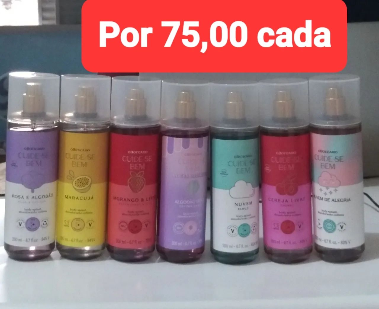 Body Splash O Boticário Cuide-se Bem