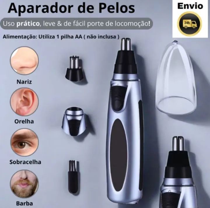 Cortador de Pelos do Nariz e Orelha - Foto 3