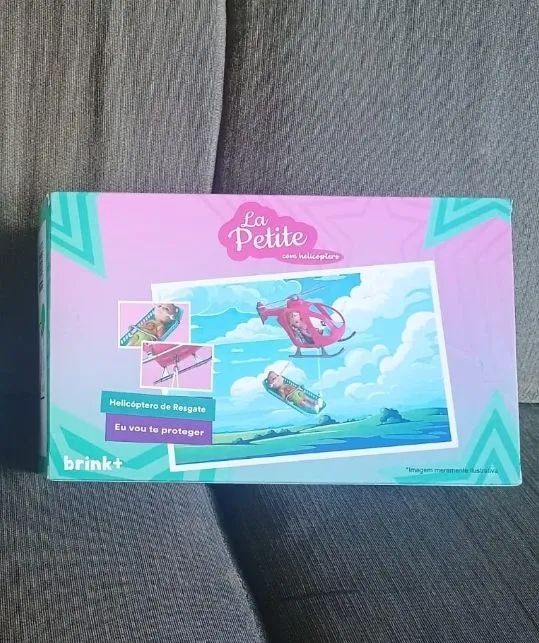 Boneca La Petite com helicóptero  - Foto 2