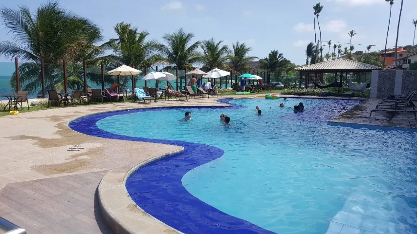 Tabatinga Residence, pé na areia, vista aluscinante da praia e das falesias
