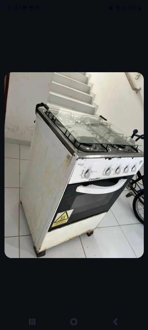 Fogão Esmaltec 4 bocas - Foto 4