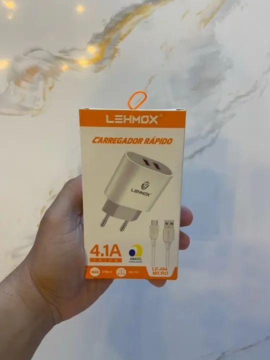 Carregador Rápido 4.1A Lehmox - Usb, Micro e Aparelho - Foto 2