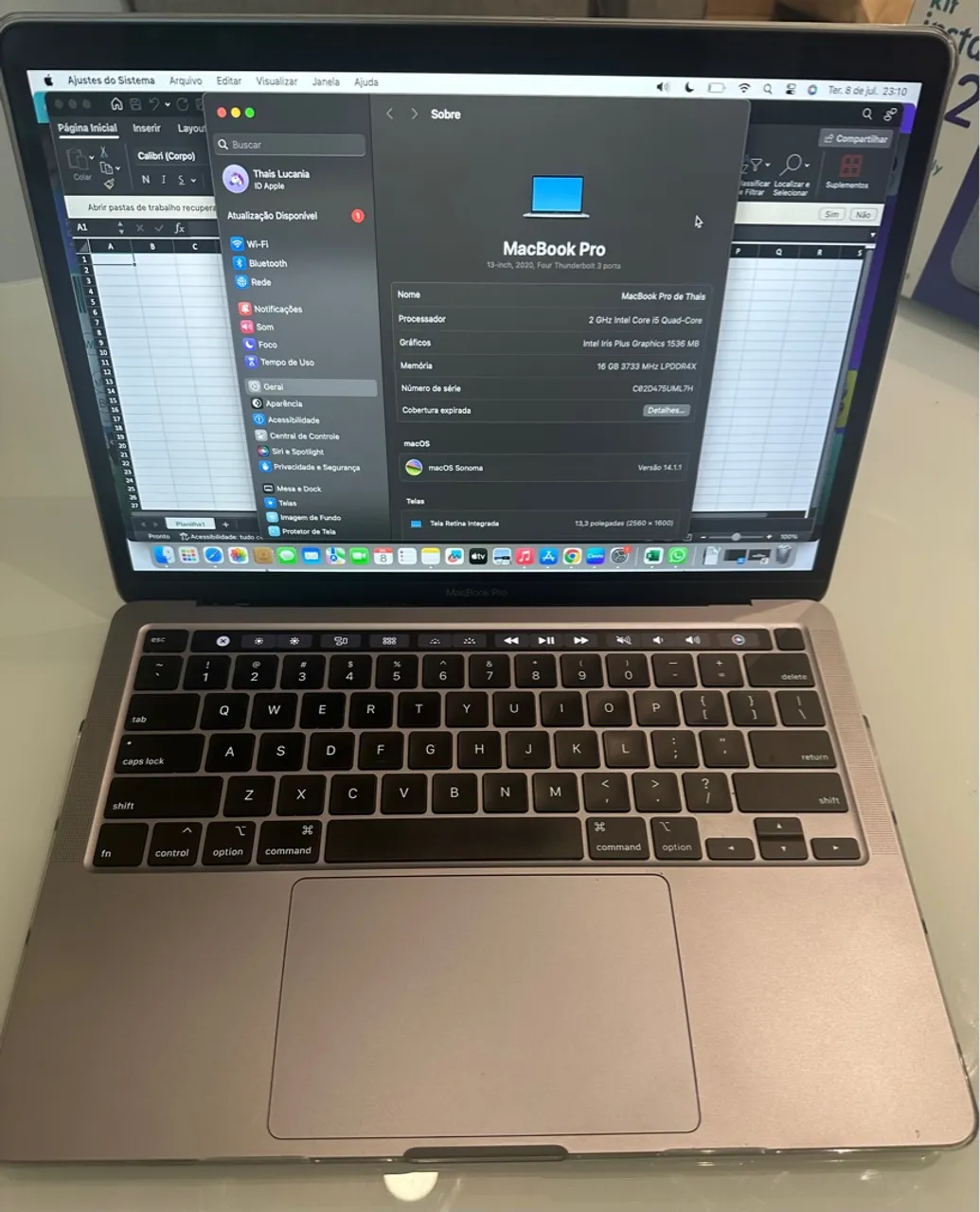 macbook pro 13 2020
