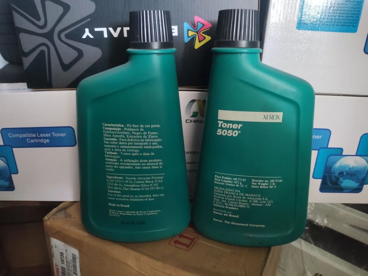 Fraco toner para xerox 5050 analogica