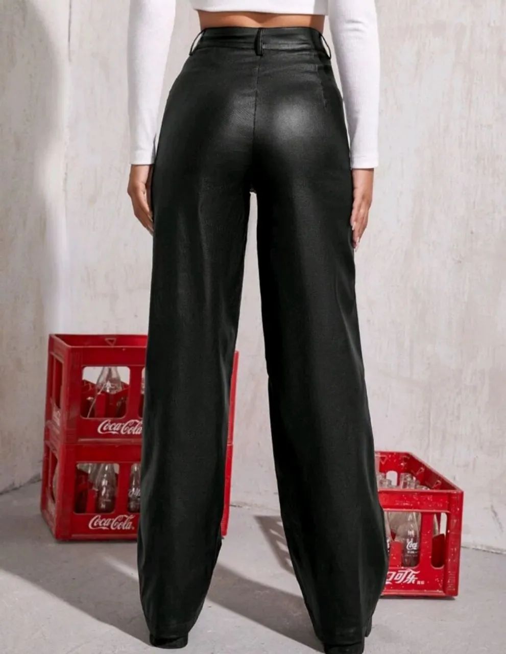 Calça de couro sintético - Foto 2