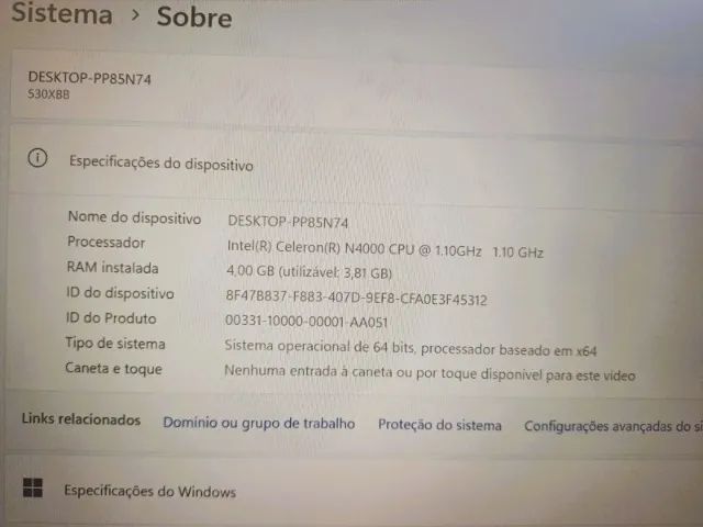 Notebook Samsung F30 Flash 64 Gb, Intel Celeron, 4 Gb 64GB SSD Full HD 13.3" - Foto 5
