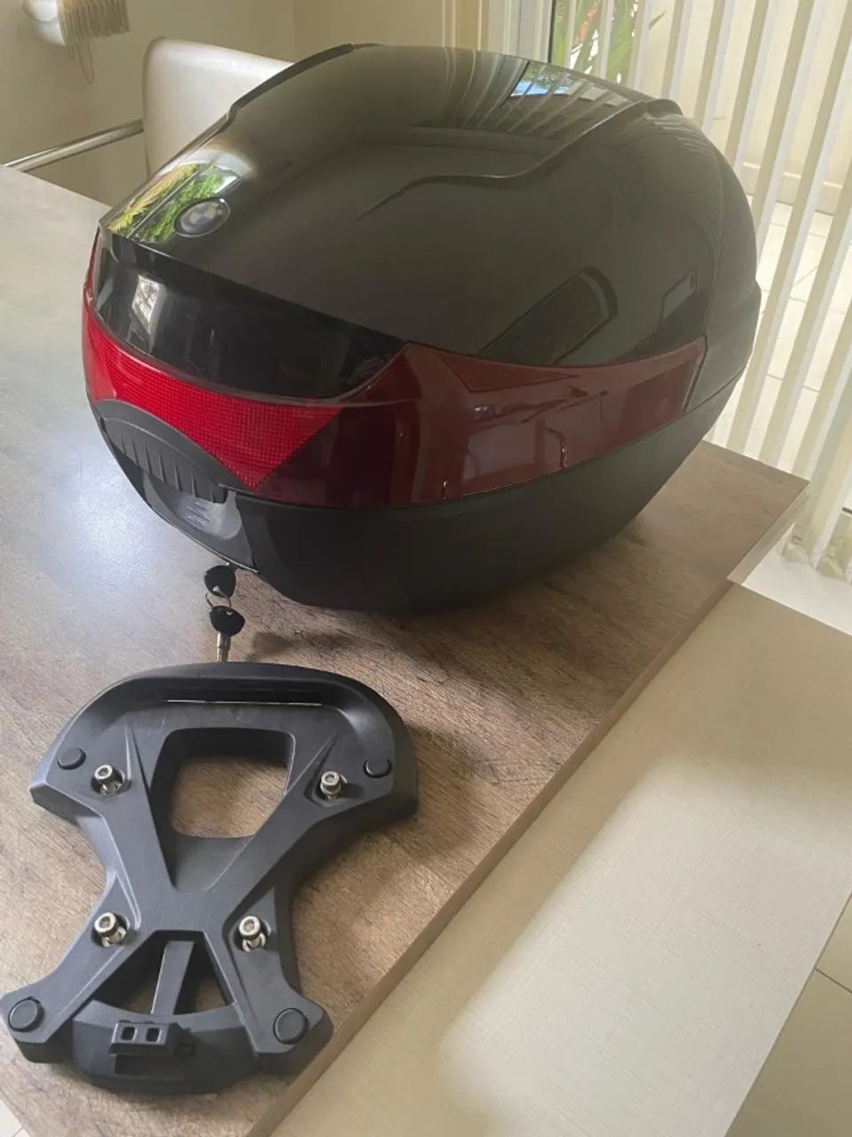 Top Case Light original BMW G310 GS - 28L + suporte original - Foto 3