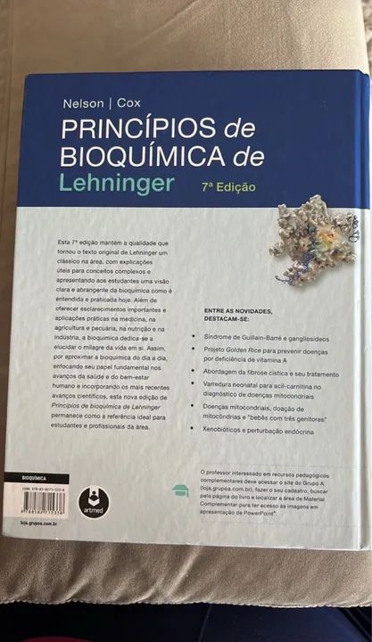 Livro Bioquímica de Lehninger 7ª edição - Foto 3