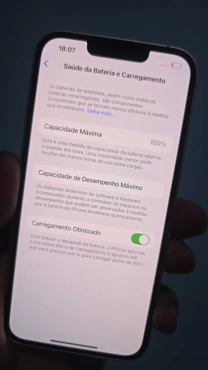 Iphone 13 novo, bateria 100%, icloud livre, face id livre, todo original, aceito cartão  - Foto 3