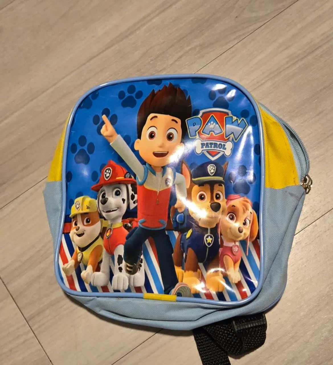 Lancheira Infantil Patrulha Canina com Alças para costas 