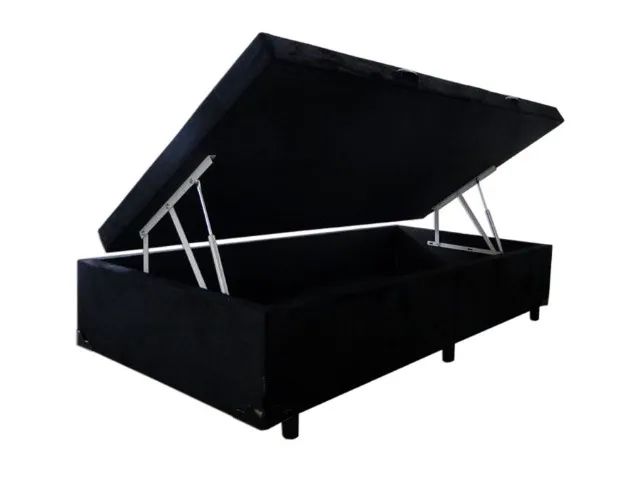 Base Box Baú Solteiro Pistão a Gás 659,00