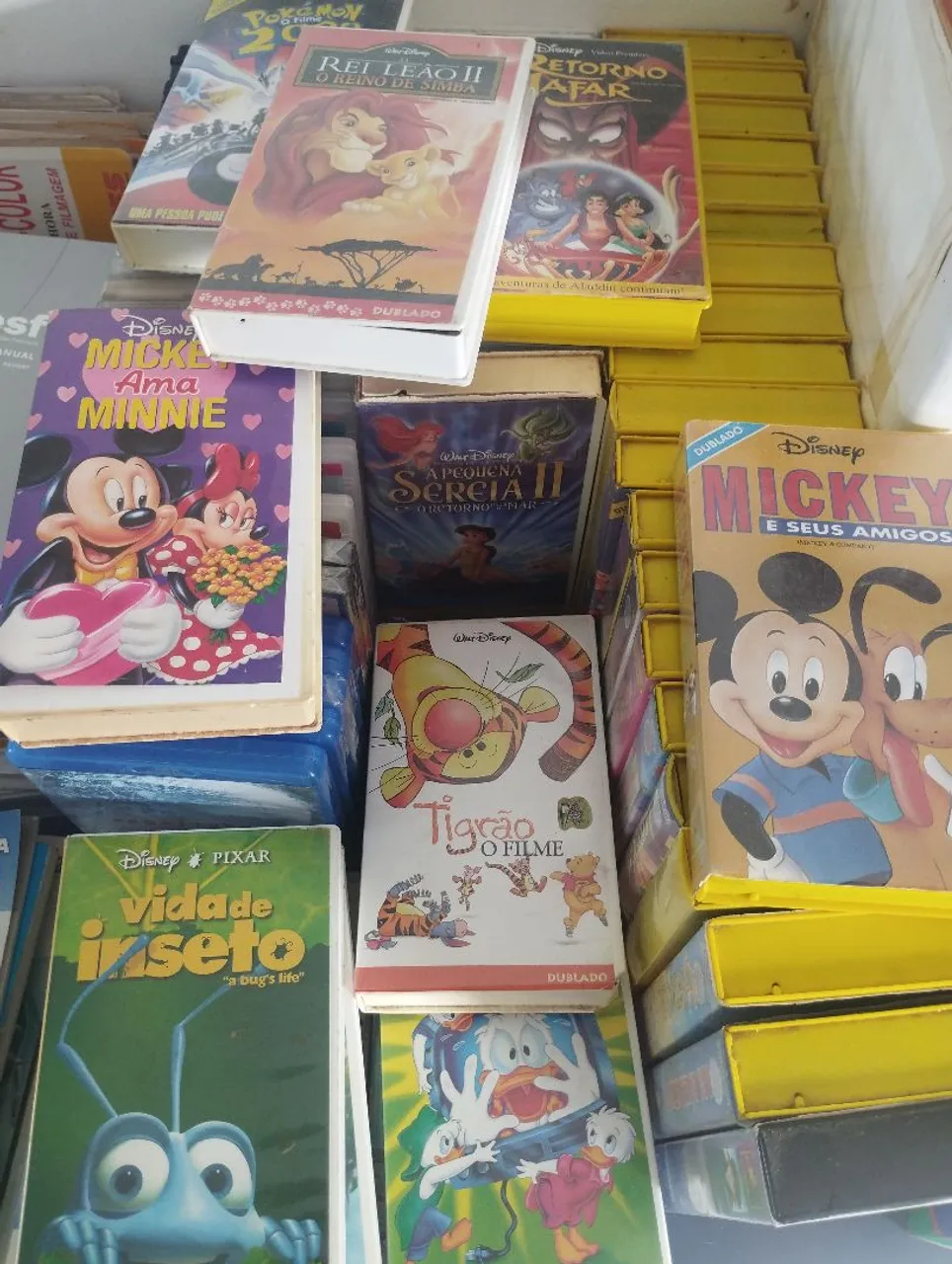 Coleção de Fitas VHS Disney Dubladas
