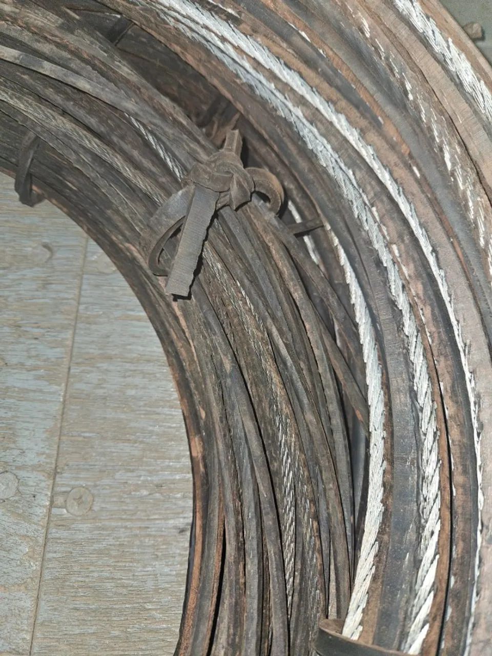 Cabo de aço revestido de borracha para curral e cercas - Foto 4