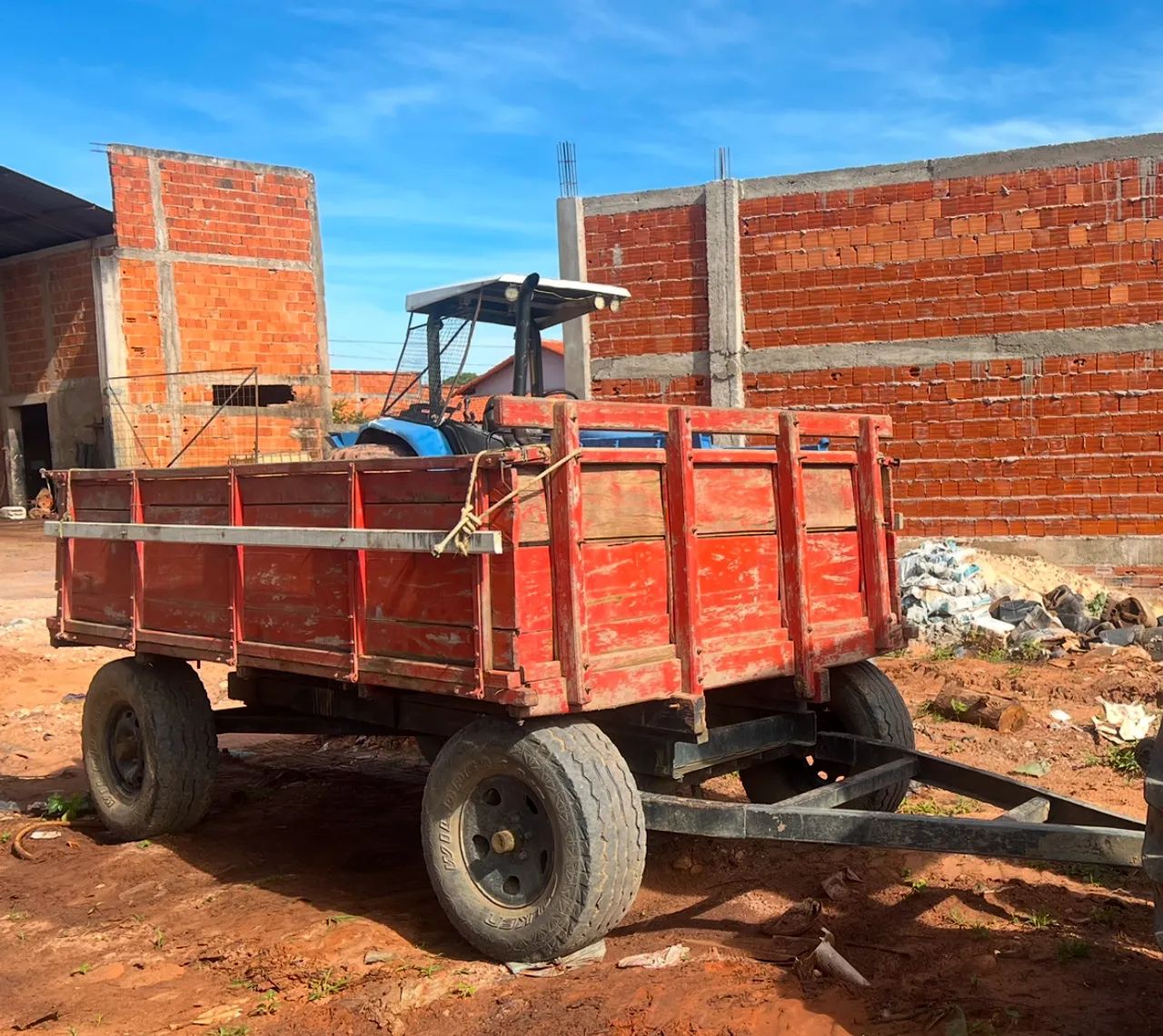 Trator 290 e Carreta - Foto 3