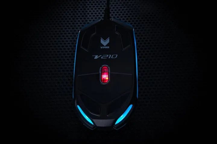 Mouse Gamer Rapoo VPRO V210 - 3000 DPI - Preto - Foto 3