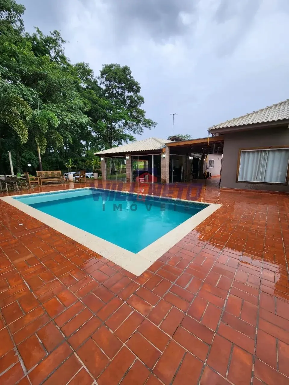 Rancho de alto padrão a venda no condomínio fechado Marina Bonita em Zacarias