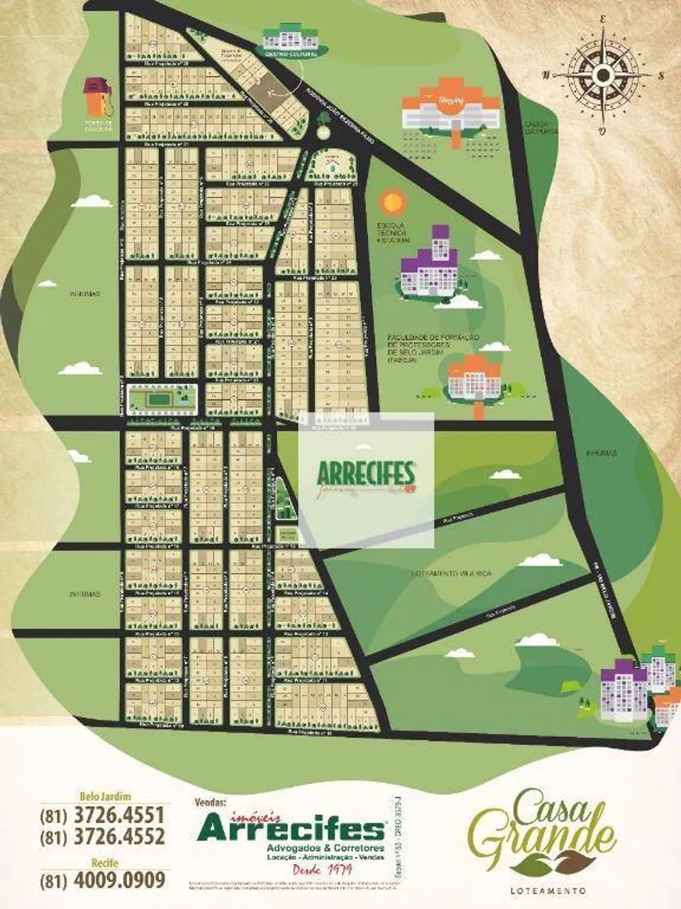 Terreno à venda, 245000 m² por R$ 8.500.000,00 - Centro - Belo Jardim/PE - Foto 6