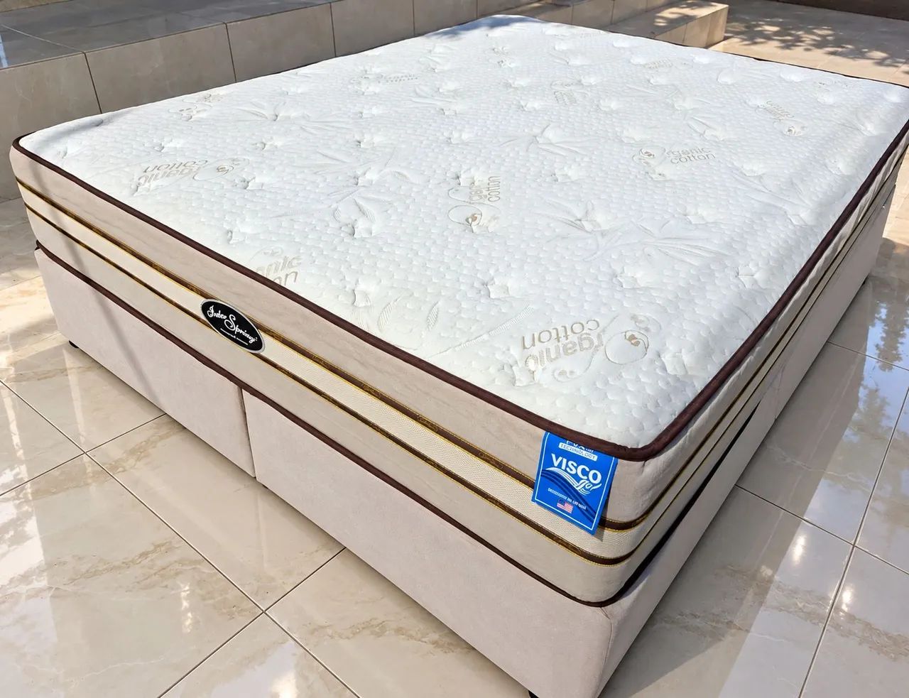 Cama Queen Size, Interspring - ENTREGA RÁPIDA 