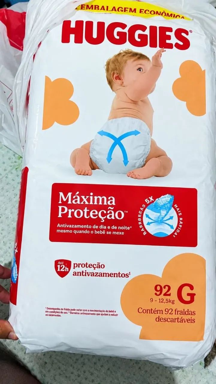 Fralda Huggies G 92 Fraldas 