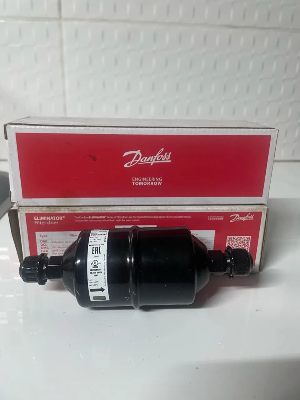 FILTRO SECADOR DANFOSS ELIMINATÓR- NOVO - Foto 4
