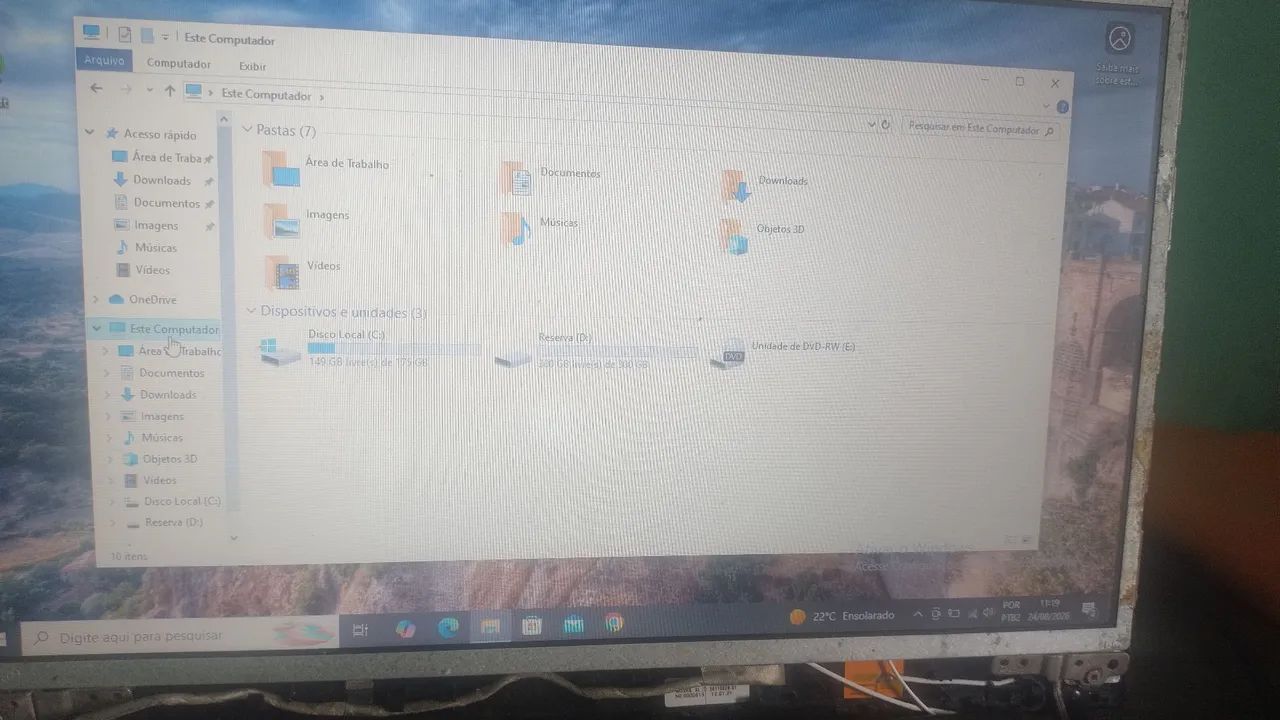 Notebook i3 8GB RAM SSD 512GB - Funcionando, com avarias - Foto 3