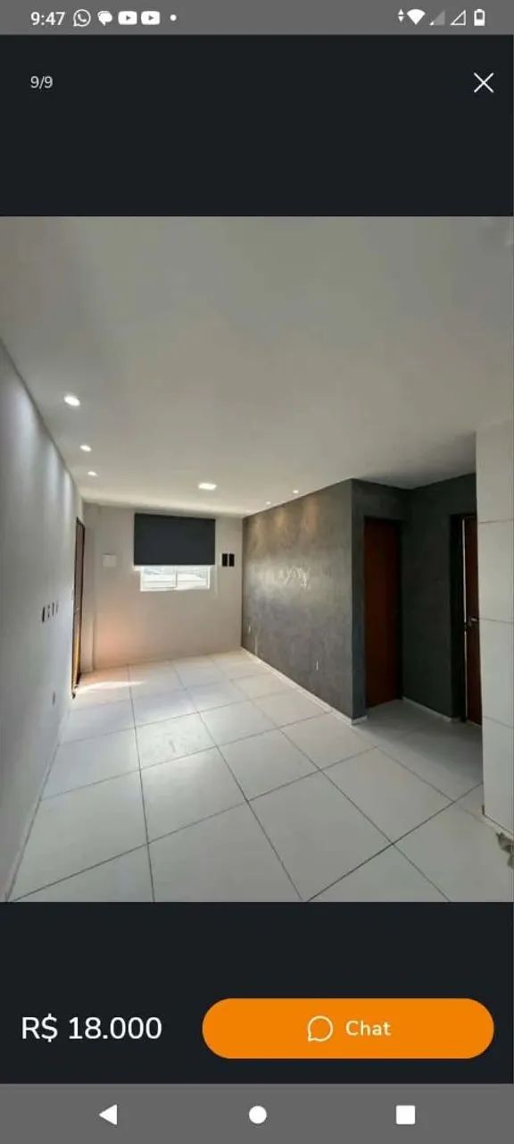 Apartamento com dois quartos e dois banheiros com box e pintura profissional - Foto 4