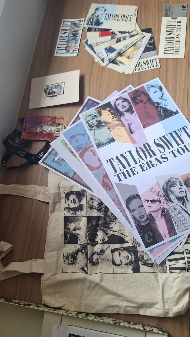 Kit VIP Original Taylor Swift The Eras Tour - Completo - Foto 3