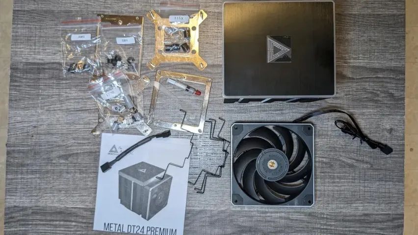 Air Cooler Montech Metal DT24 Premium - Foto 3